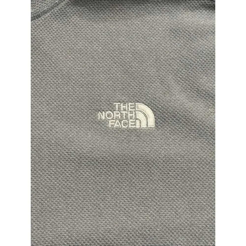 The North Face Men's Textured Cap Rock 1/4 Zip Fleece Pullover Gray XXL 2XL